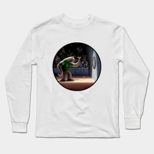 Sloth Darts Long Sleeve T-Shirt